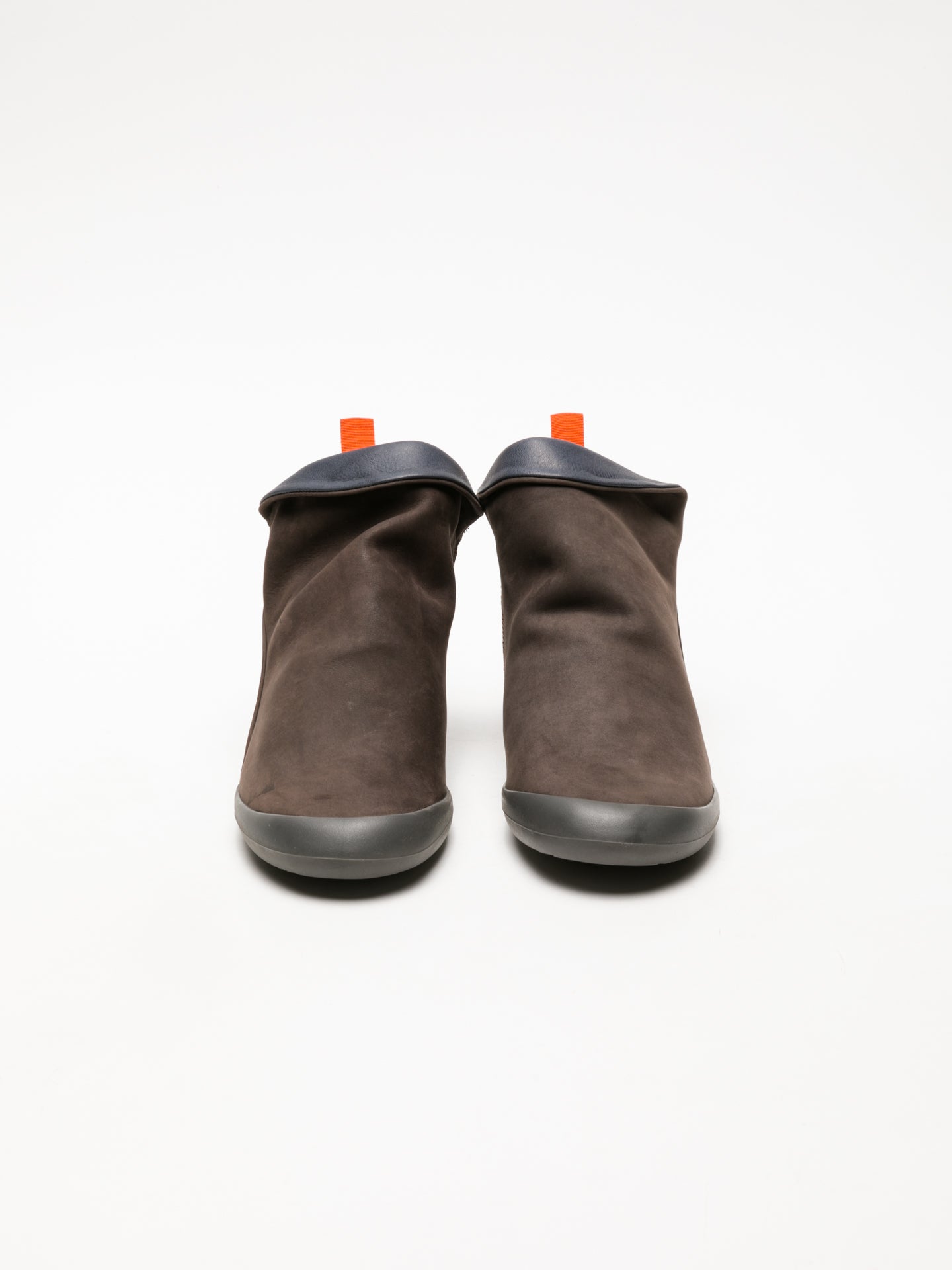 Softinos Botins com Fecho em Castanho